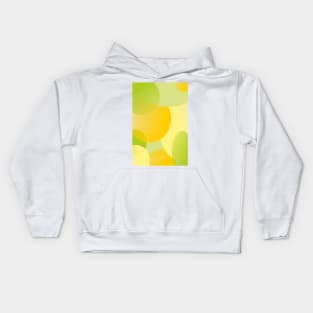 Yellow-green gradient Kids Hoodie